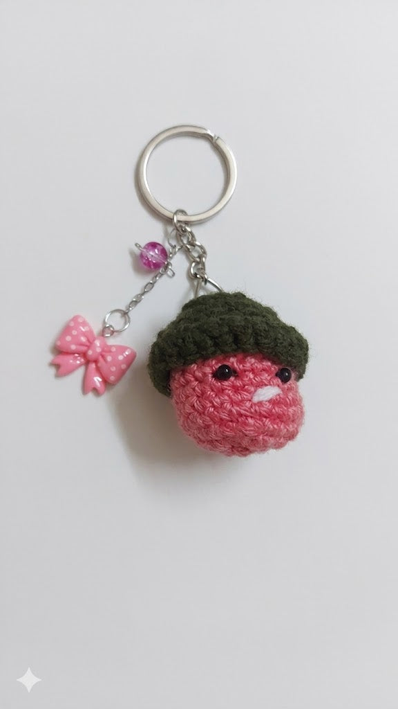 Buddy Handmade Crochet Keychain