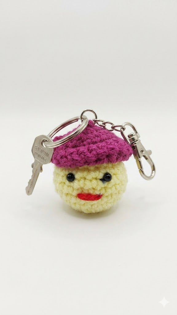 Buddy Handmade Crochet Keychain