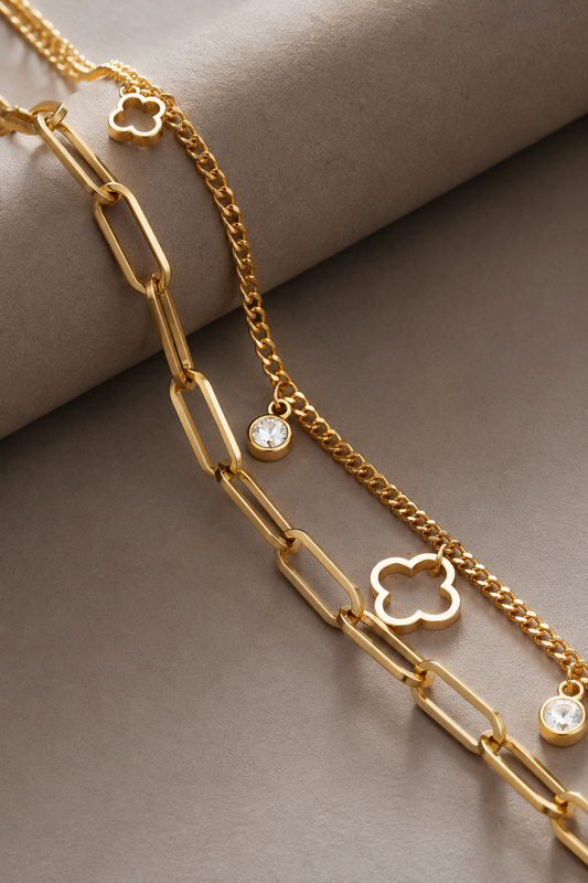 Clover Link Bracelet