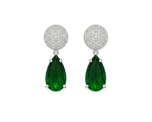 Green Leaf Earring 21k