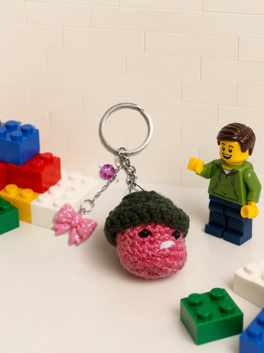 Buddy Handmade Crochet Keychain